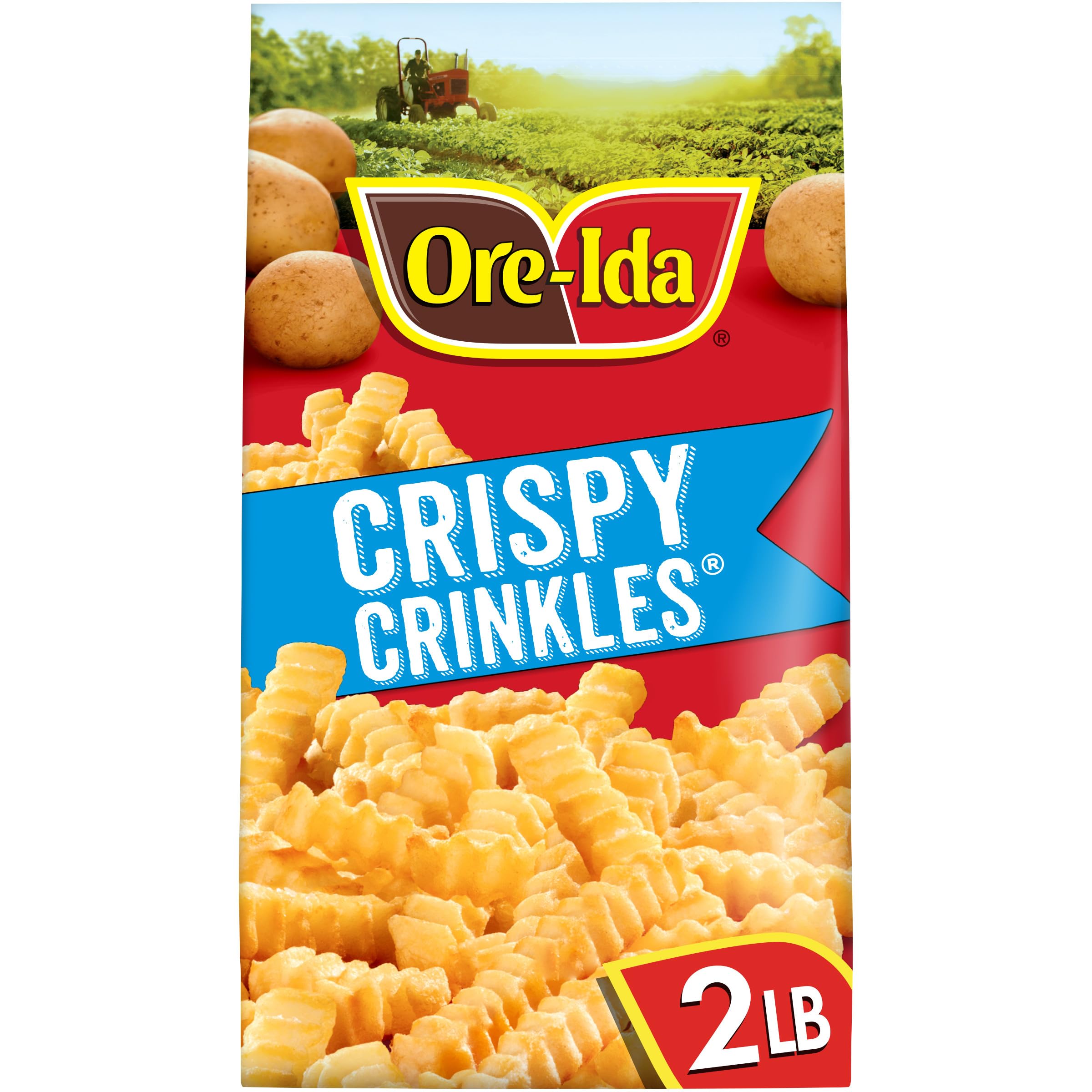 Amazon.com: Ore-Ida Crispy Crinkles French Fried Potatoes, 32 oz